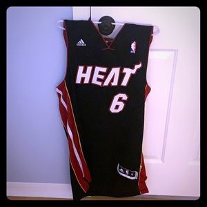 Adidas Lebron James Miami Heat Jersey